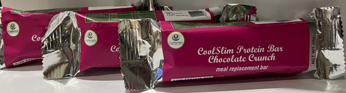 CoolSlim High Protein Chocolate Peanut Bars